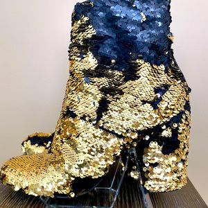 Steve Madden Sequined Booties